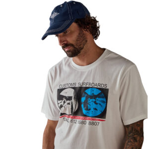 McTavish Stitched Diamond Cap - Dark Blue