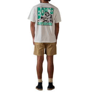 McTavish Pinched Rails Tee - White