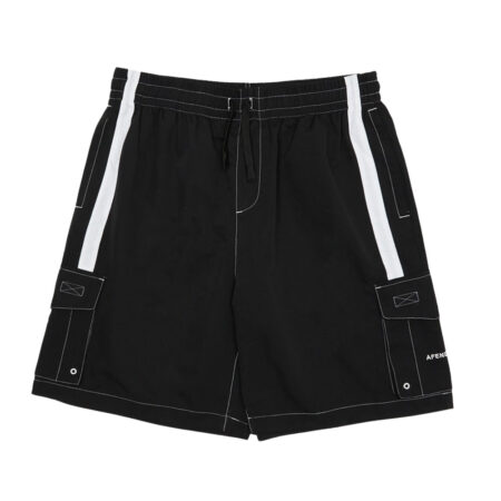 Afends House Related Cargo Swim Short 20" - Black