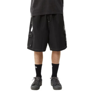 Afends House Related Cargo Swim Short 20" - Black