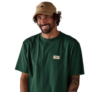 McTavish Diamond Cord Cap - Dark Tan