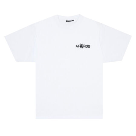 Afends Spiked Recycled Heavyweight Boxy Fit Tee - White