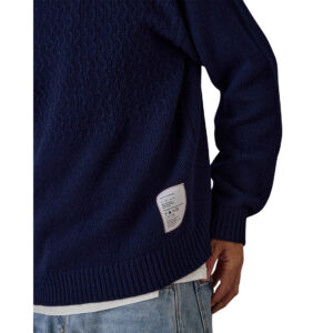 McTavish 4-way Merino Knit - Dark Blue
