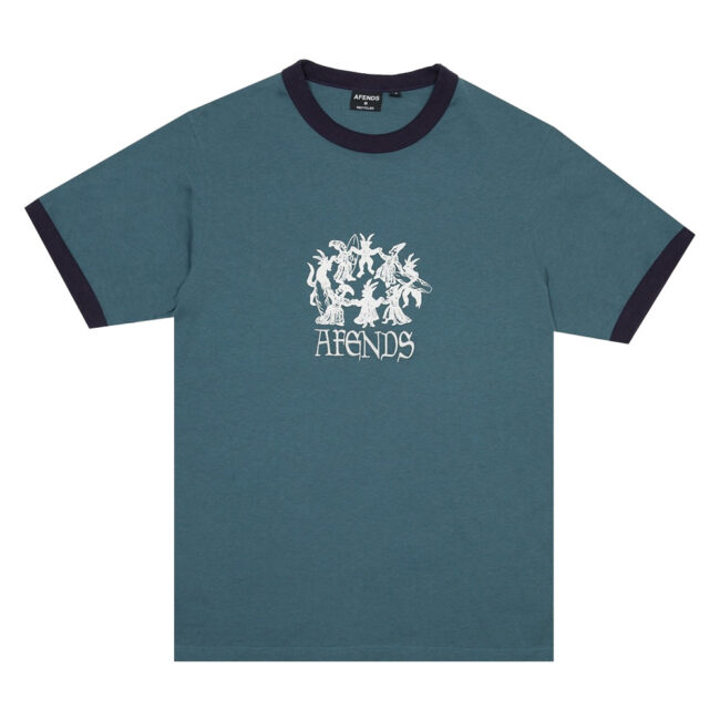 Afends Witchcraft Recycled Ringer Tee - Fuel