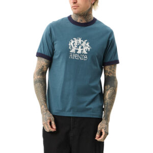 Afends Witchcraft Recycled Ringer Tee - Fuel