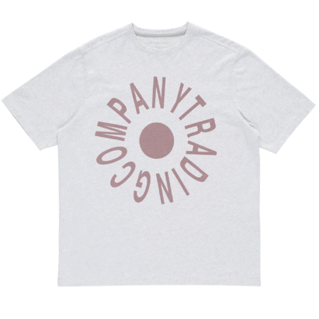 Pop Trading Co. - Optical O Tee - Ash Grey