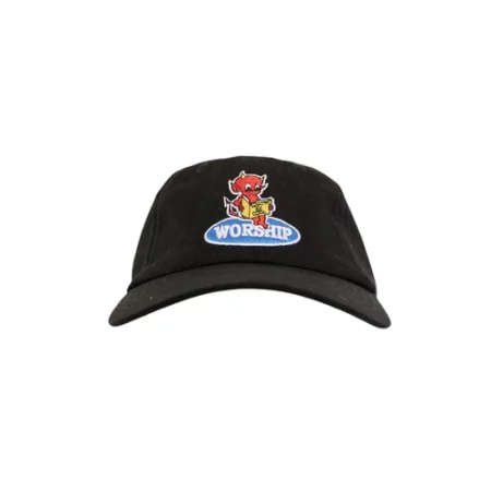Worship Supplies - Be Cool 6 Panel Cap - Black