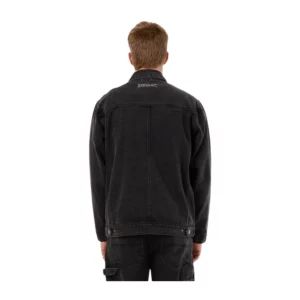 Worship Supplies - Nuclear Denim Jacket - Used Black