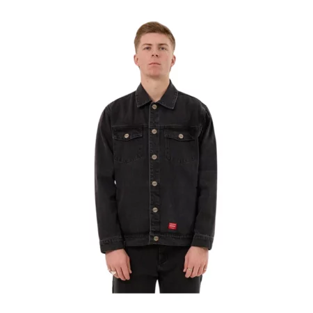 Worship Supplies - Nuclear Denim Jacket - Used Black