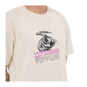 Worship Supplies - Slasher Tee - Bone