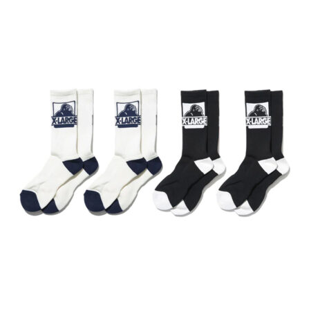 X-Large - Classic OG Sock - 4-Pack - Assorted