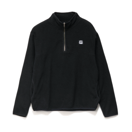 X-Large - Half Zip Crew - Black