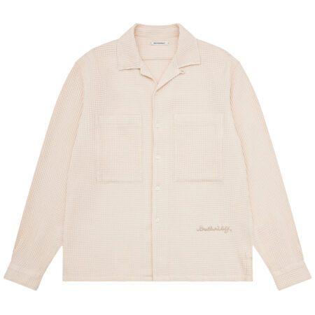Brotherwolf Buckley L/S Shirt - Cream