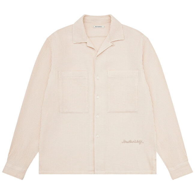 Brotherwolf Buckley L/S Shirt - Cream