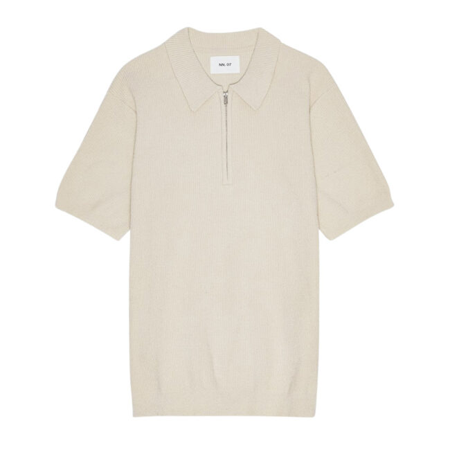 NN.07 Danny 6429 Ultra-soft Polo - Ecru