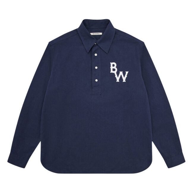 Brotherwolf Benny L/S Shirt - Navy