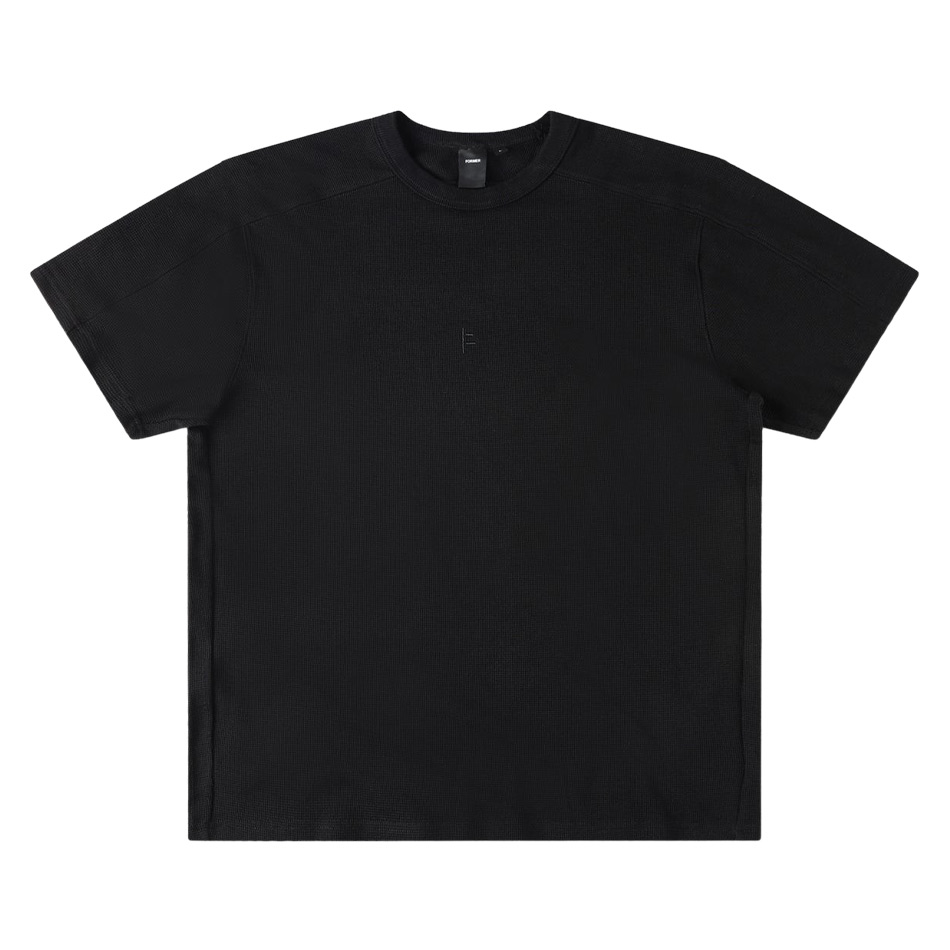 Former Franchise Waffle SS Tee - Black