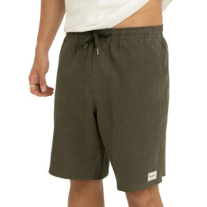 Rhythm Textured Box Jam Short - Olive