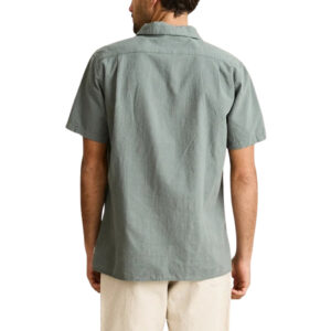 Rhythm Classic Linen SS Shirt - Silver Pine