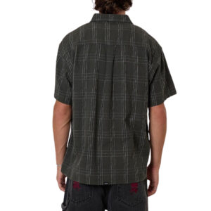 Thrills Built To Win Short Sleeve Short Shirt - Oil Green