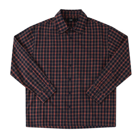 Former Vivian Check LS Shirt - Navy