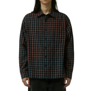 Former Vivian Check LS Shirt - Navy