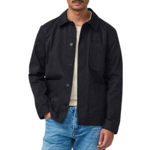 NN.07 Olav Overshirt 1920 - Black