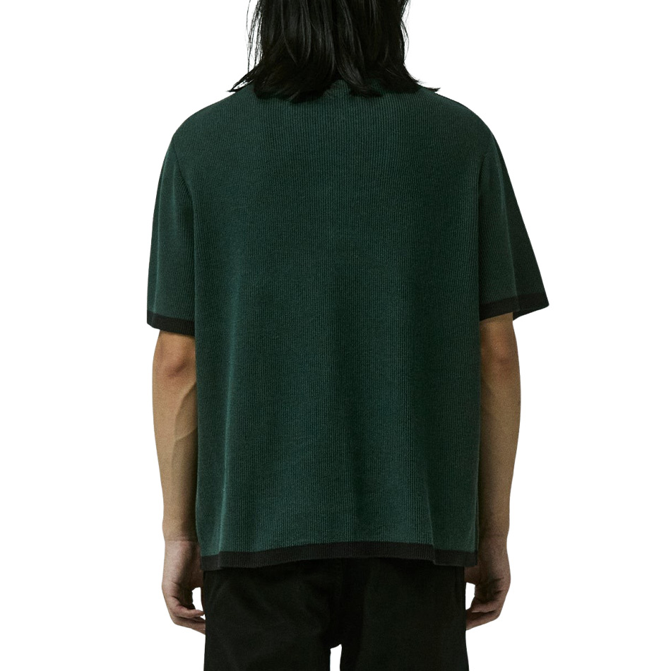 Former AG Open Collar Polo - Petrol
