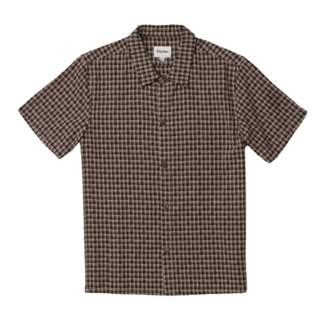 Rhythm Sunday Session SS Shirt - Brown