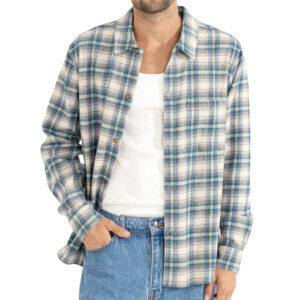 Rhythm Sur LS Flannel - Natural