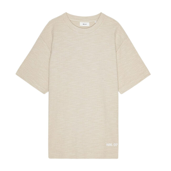 NN.07 Nat Boucle Yarn Tee 3520 - Ecru