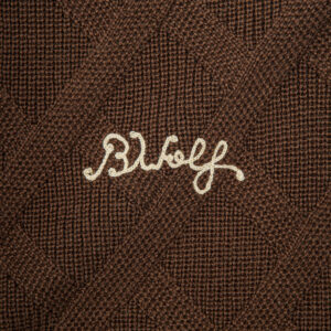 Brotherwolf Plaid Knit - Brown