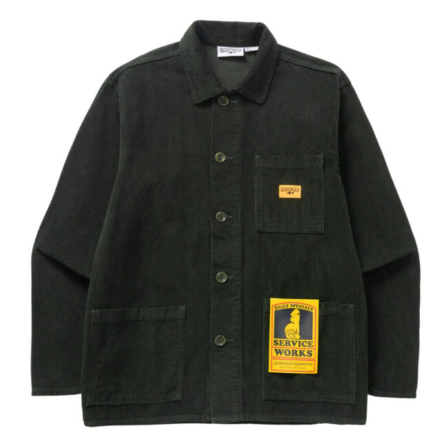 Service Works Corduroy Chore Shirt - Coppice