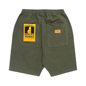 Service Works Canvas Chef Shorts - Olive