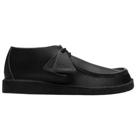 Clarks Desert Nomad (G) - Black/Black Leather