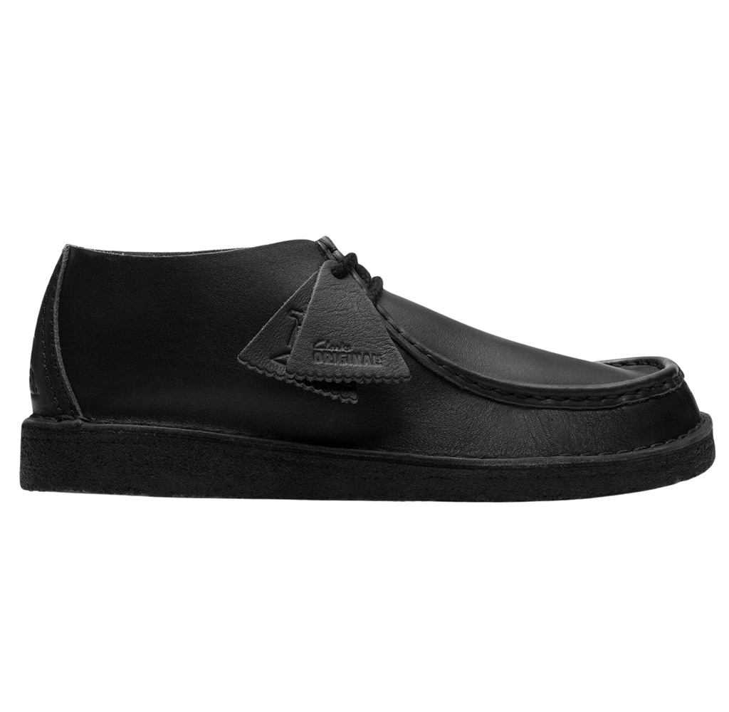 Clarks Desert Nomad (G) - Black/Black Leather
