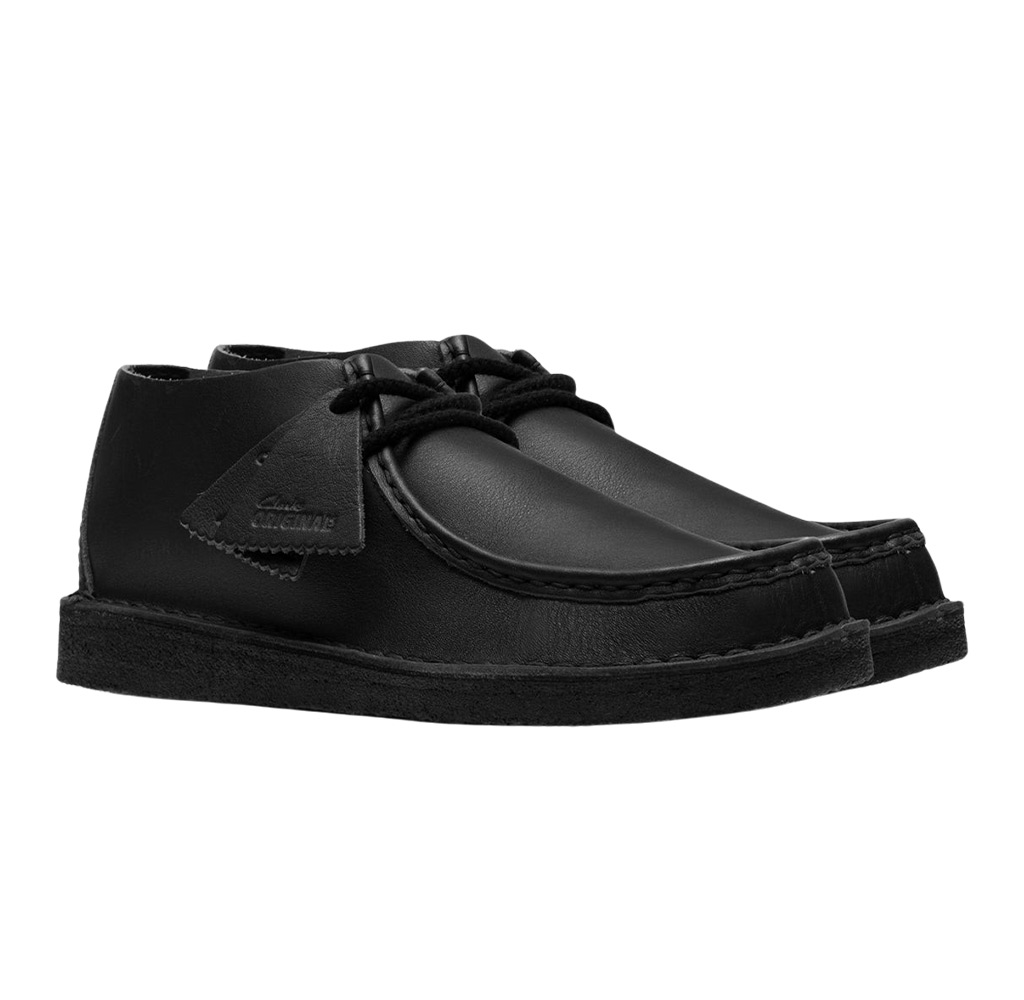 Clarks Desert Nomad (G) - Black/Black Leather