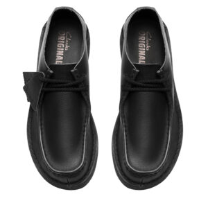 Clarks Desert Nomad (G) - Black/Black Leather