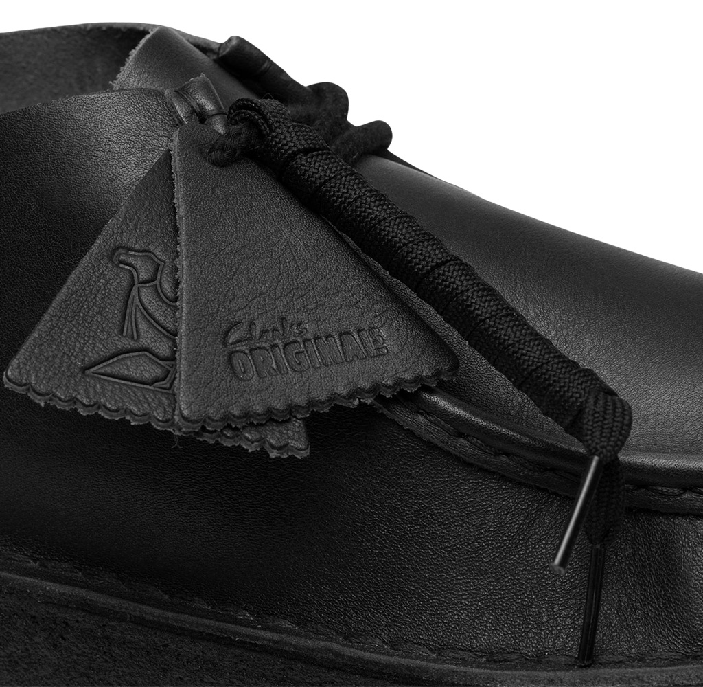 Clarks Desert Nomad (G) - Black/Black Leather