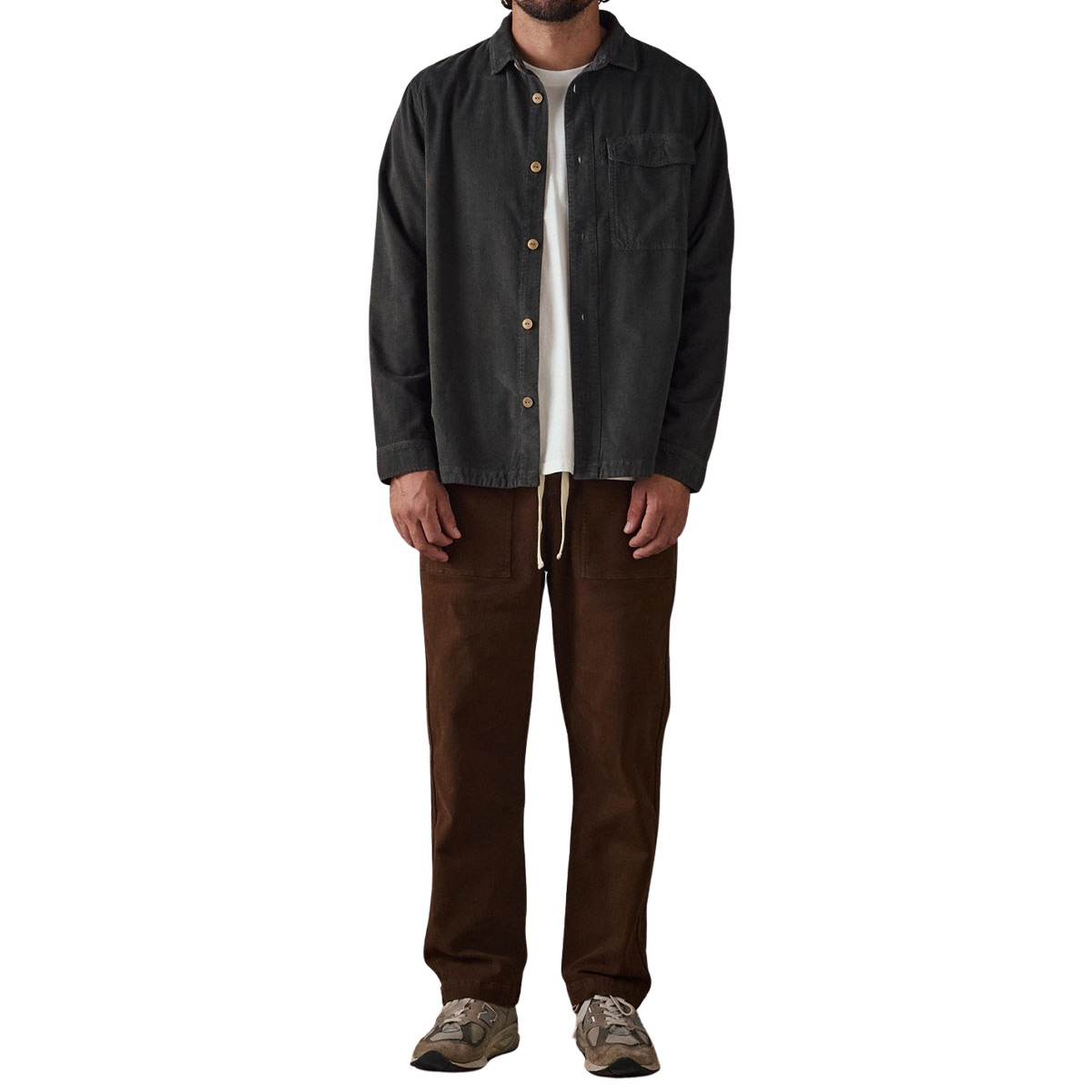 McTavish Cord Shirt - Slate