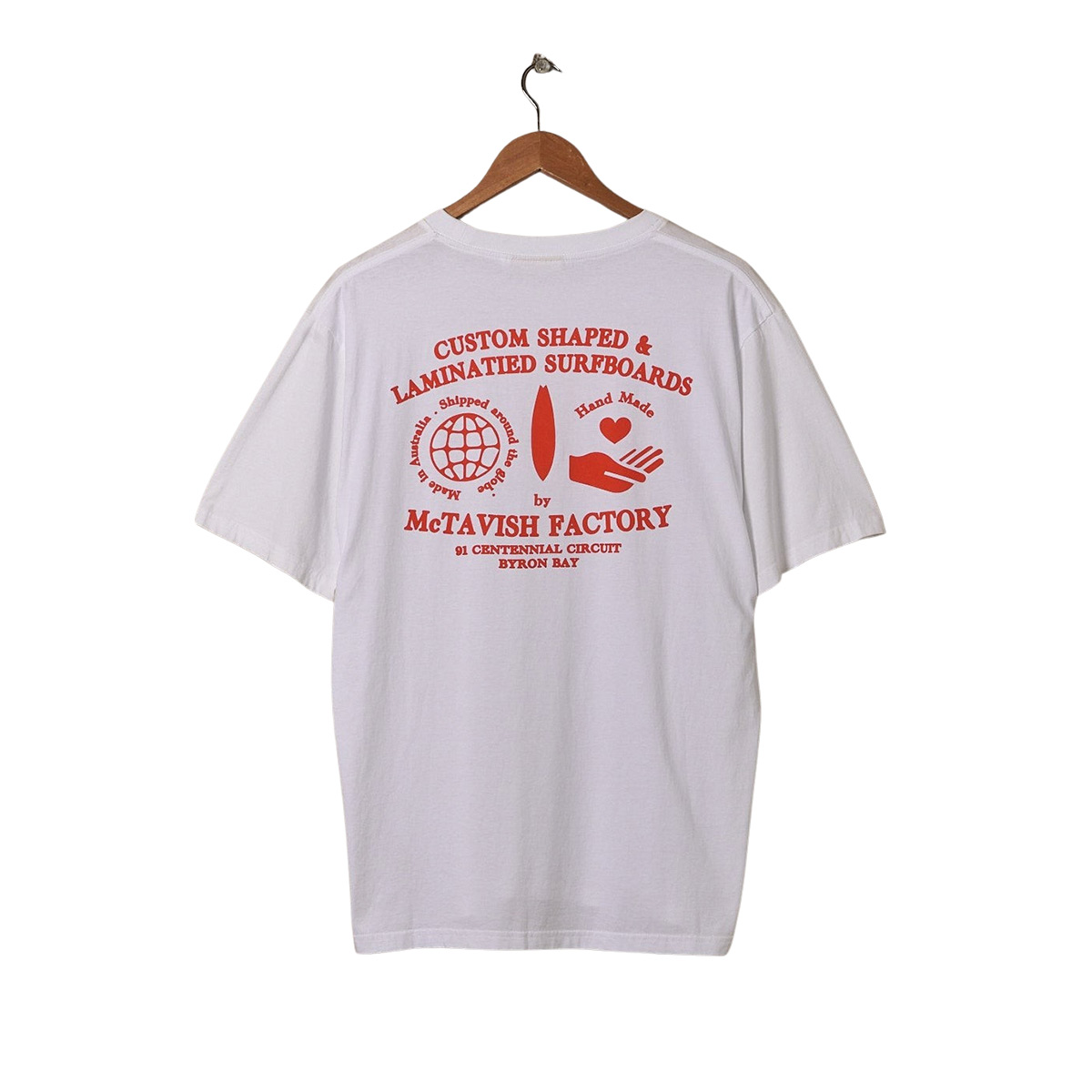 McTavish Global Tee - White