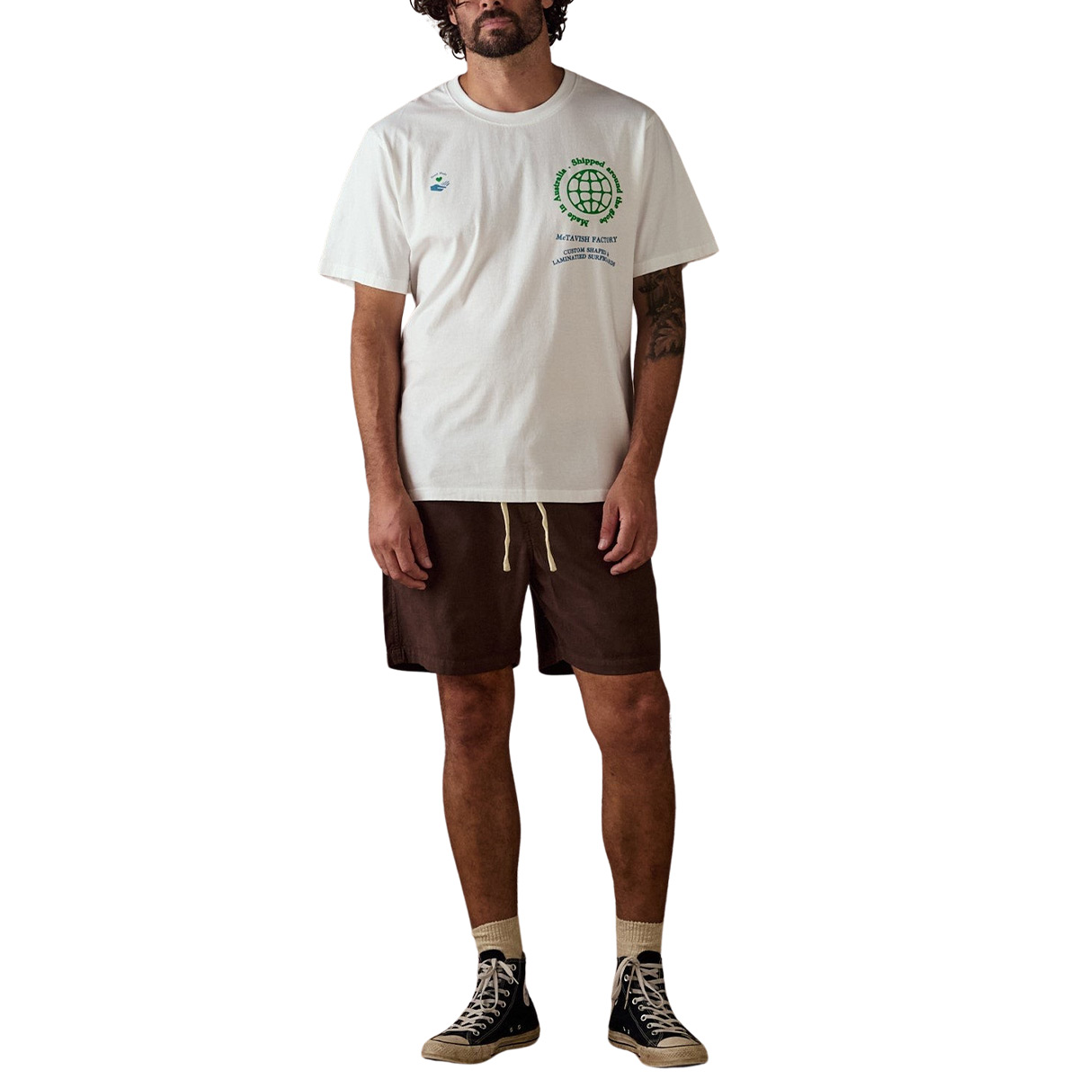 McTavish Global Tee - White