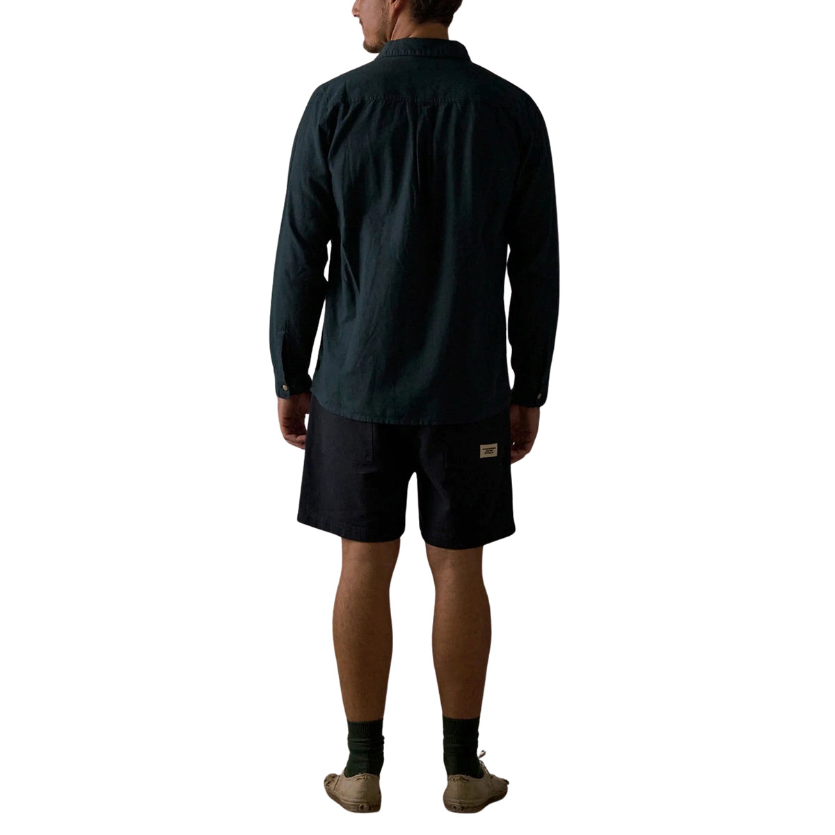 McTavish Hemp Shirt - Dark Blue