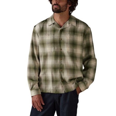 McTavish Relaxed Flannel Shirt - Green Multi