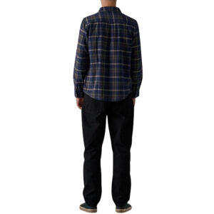McTavish Twin Pocket Flannel Shirt - Blue Multi