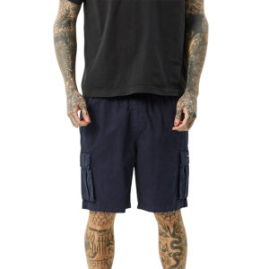 Afends Overdie - Organic Oversized Cargo Short 20 Inch - Deep Sea