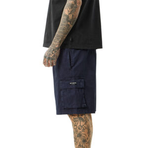 Afends Overdie - Organic Oversized Cargo Short 20 Inch - Deep Sea