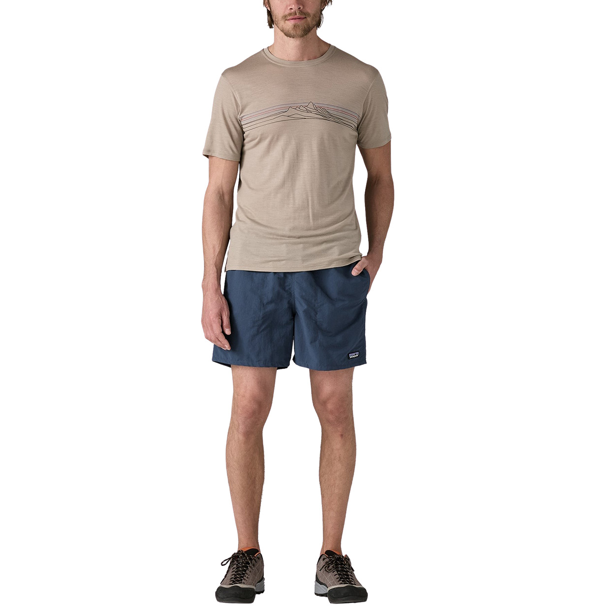 Patagonia Baggies Shorts - 5 in. - Tidepool Blue w/Tidepool Blue