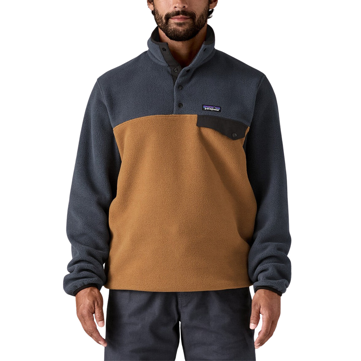 Patagonia LW Synch Snap-T P/O - Deer Brown