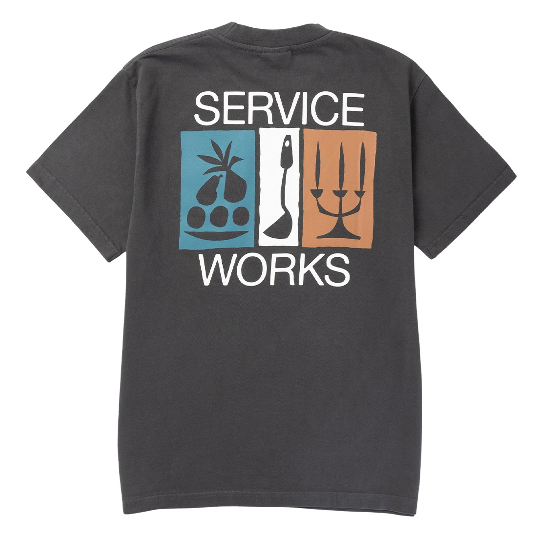 Service Works Nourish Pocket Tee - Charcoal